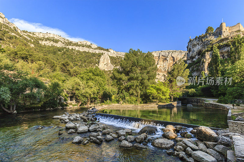 Sourge River, Fontaine de voclouse -法国